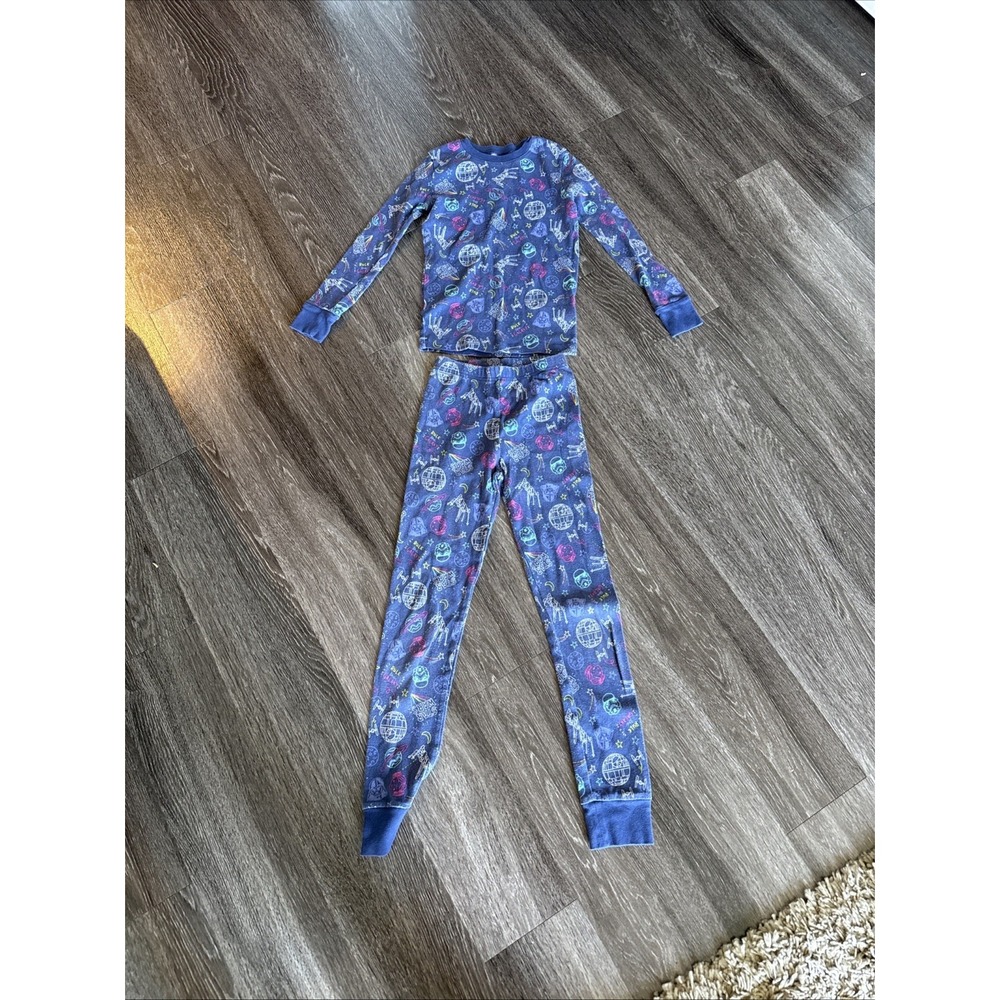 Spotted Zebra Boy Girl Size L(10) Star Wars Pajama Set Blue